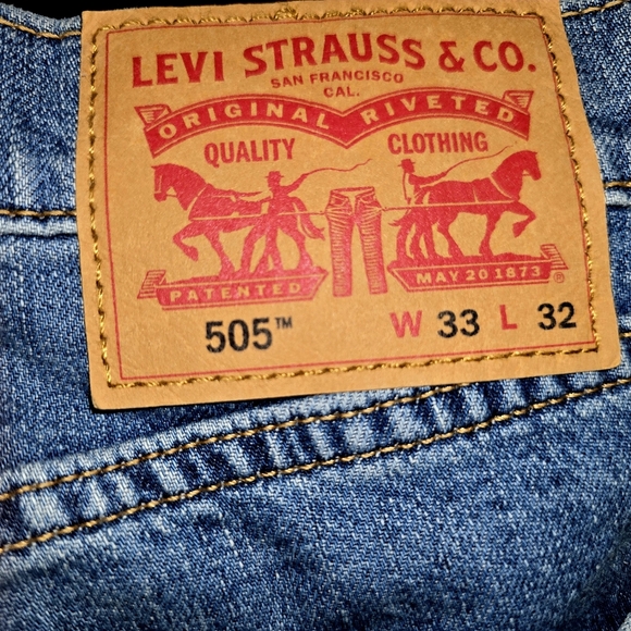 Levi's Other - Levi's 505 Straight Fit Denim Jeans